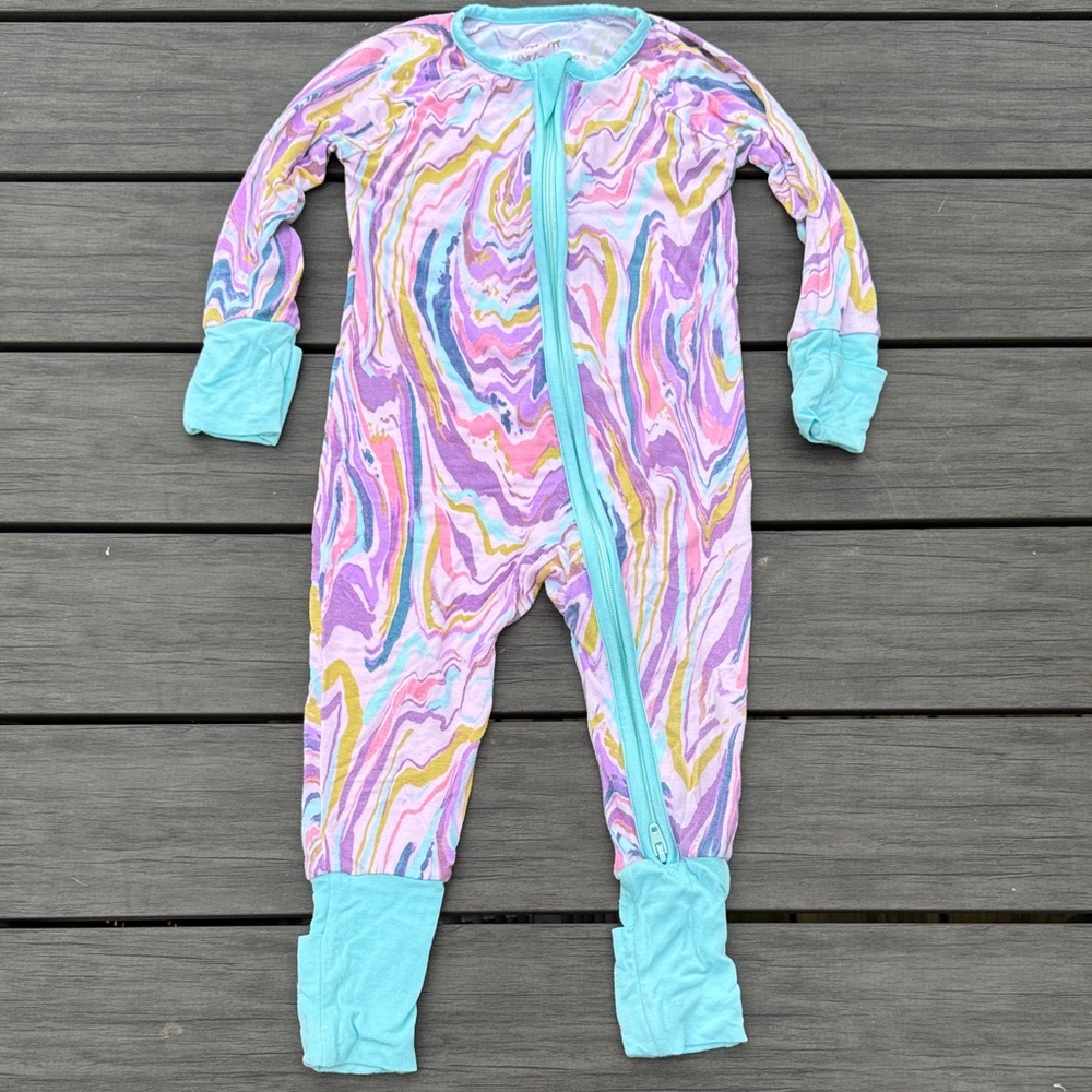 3-6 month Little Sleepies Zippy